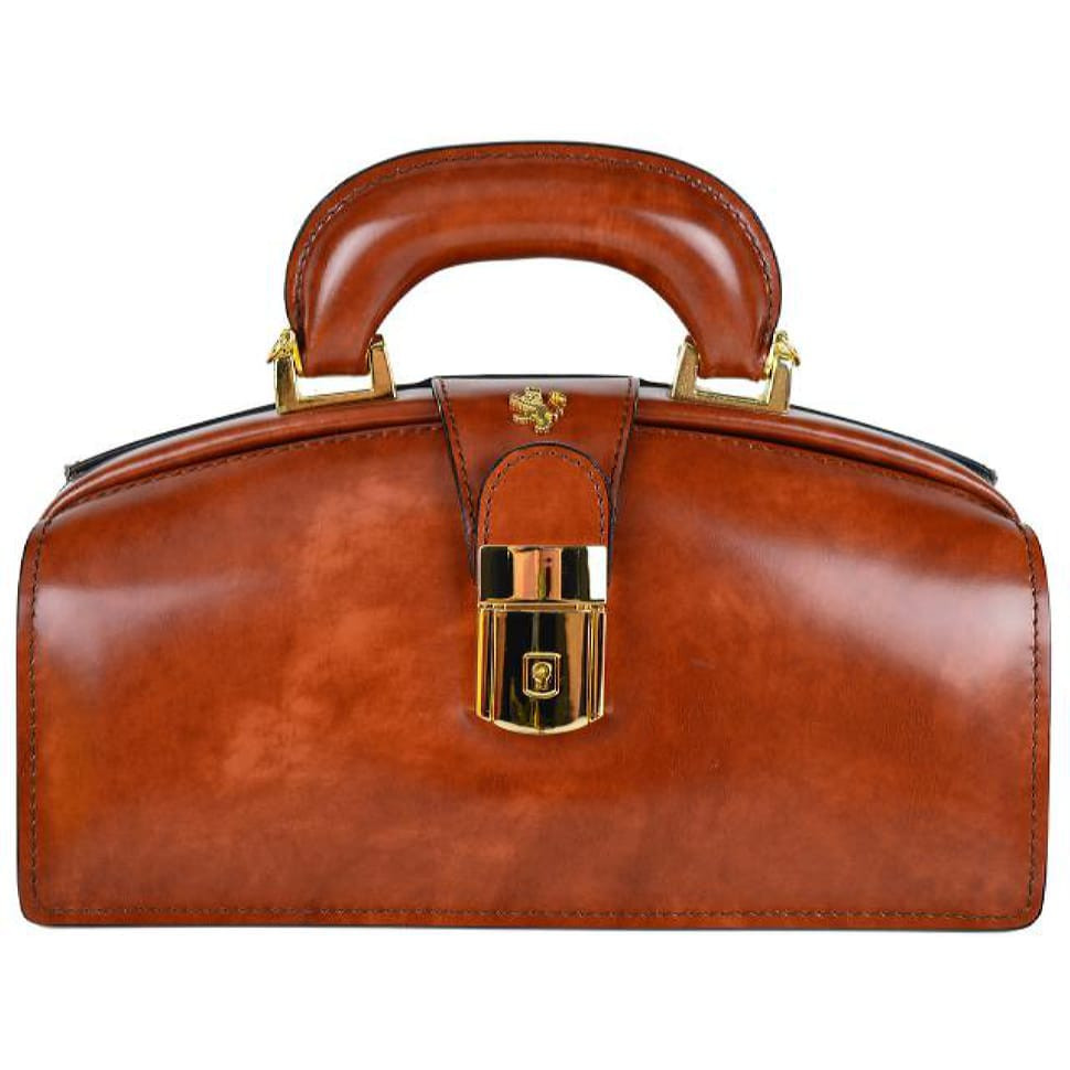 Pratesi RMA120/N - Lady Brunelleschi Bag in cow leather Radica Brown