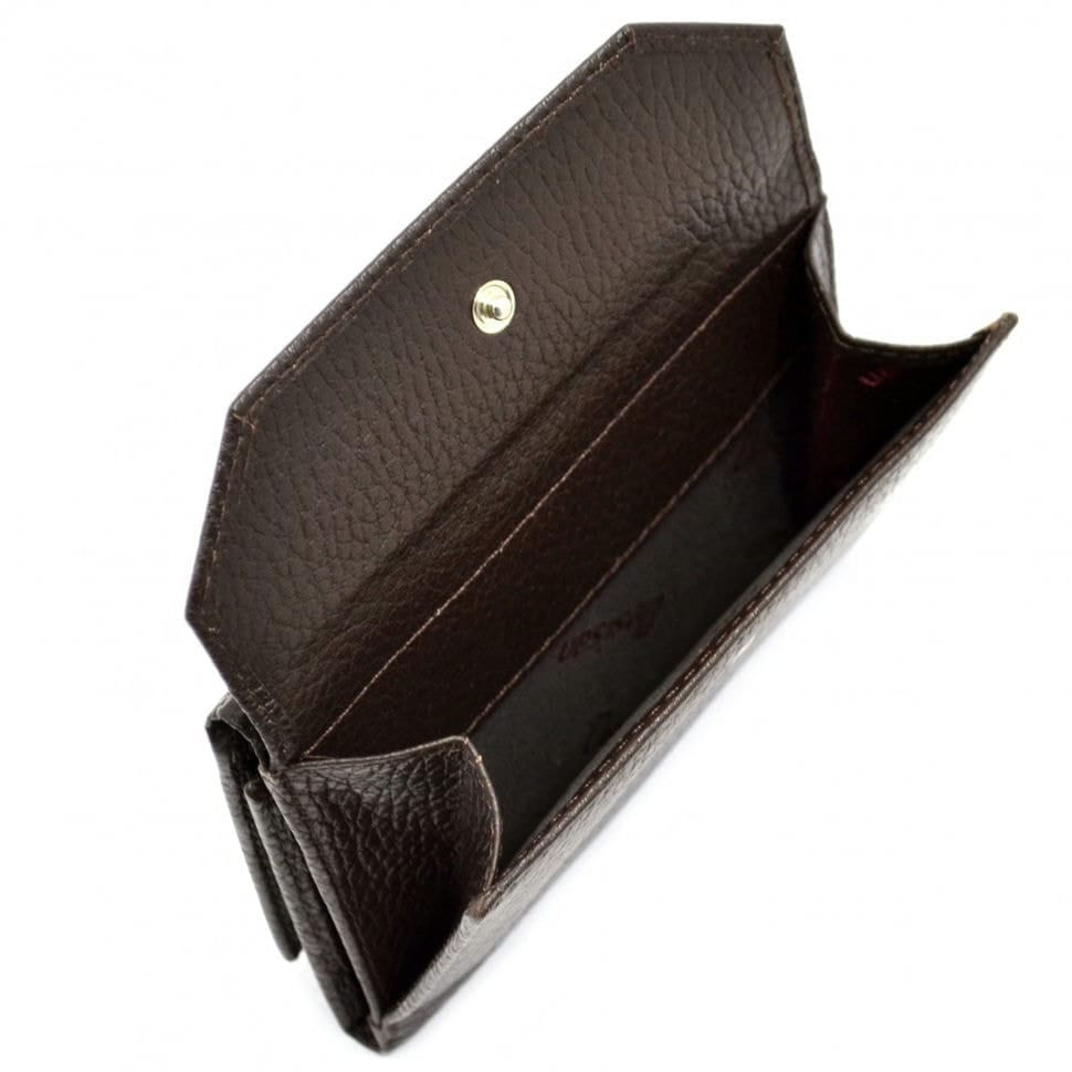 Гаманець жіночий шкіряний Desisan 305-9 коричневий флотар