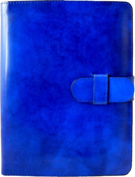 Pratesi RBE144 - iPad2 та iPad3 cover in real leather cod. 144 Radica Electric Blue