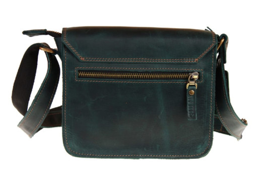 Сумка жіноча шкіряна маленька клатч SULLIVAN 2617(25) зелена