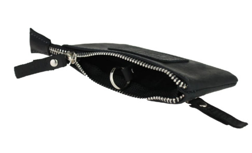 Ключниця шкіряна сумочка для ключів SULLIVAN k2 (5.5) чорна