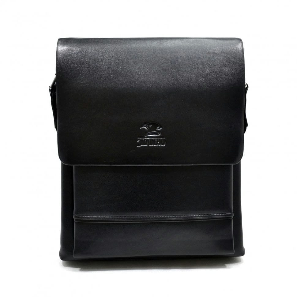 Барсетка м'яка із шкірозамінника ТМ Bonis 6820-1 чорна