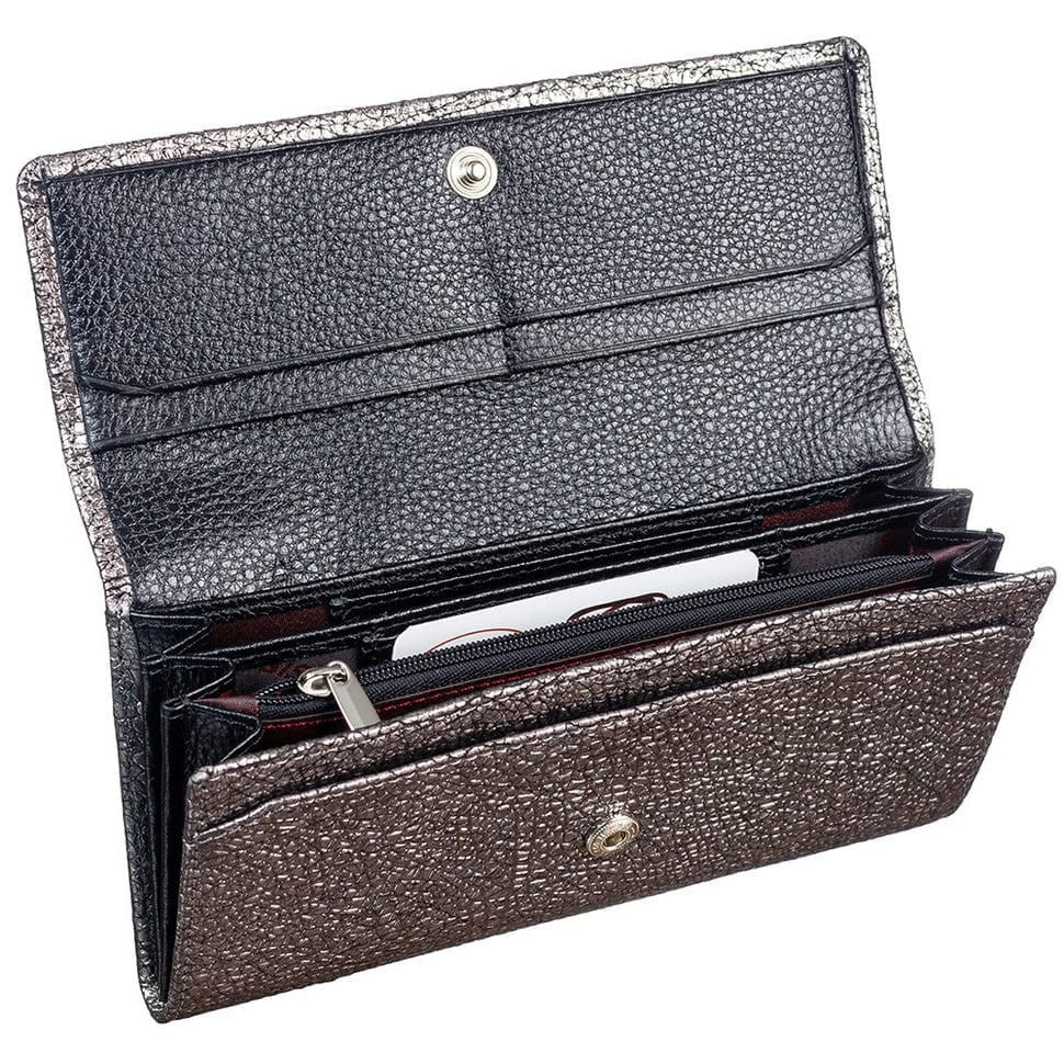 Гаманець жіночий шкіряний Desisan 150-669 срібло