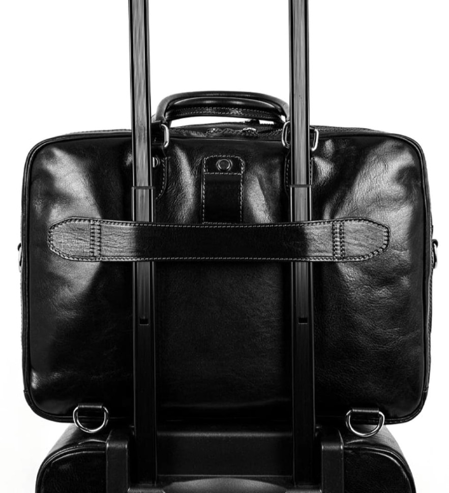 Женская кожаная сумка-трансформер рюкзак - A Farewell to Arms - Черный цвет - Time Resistance 5232801W