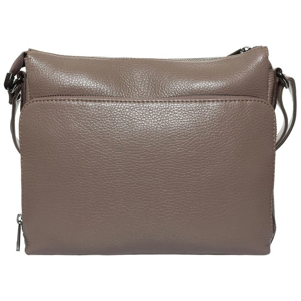 Сумка жіноча шкіряна Desisan 3015-283 бежевий флотар