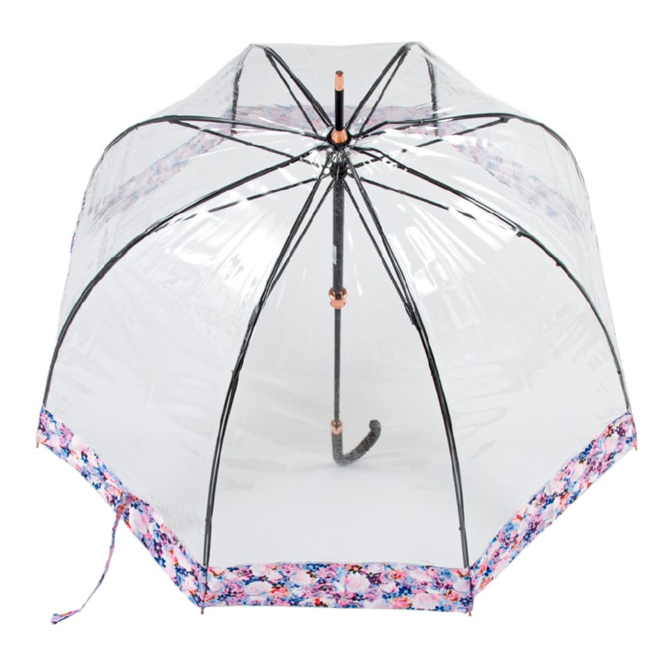 Парасолька-тростина жіноча Fulton L866 Birdcage-2 Luxe Digital Blossom (Цветок)