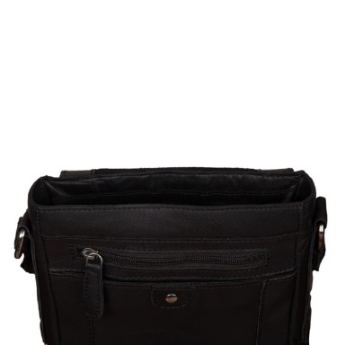 Сумка чоловіча Ashwood 8341 BLACK