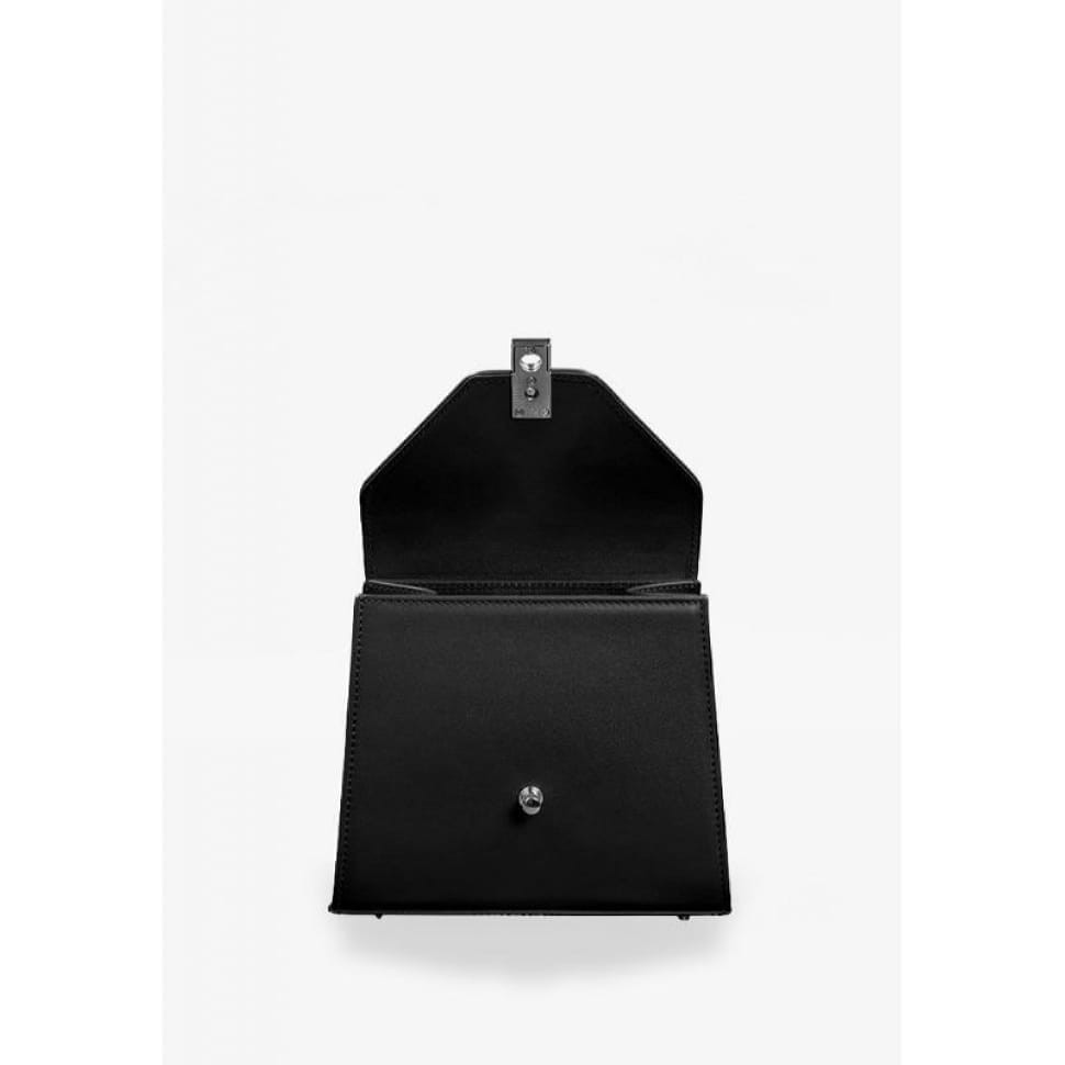 Жіноча шкіряна сумка Futsy Чорна