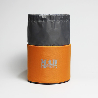 Cosmetic bag MAKEUP BOX orange by MAD | born to win™