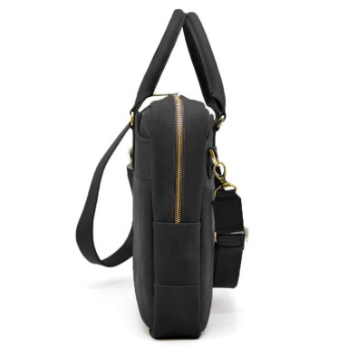 Mens bag made of genuine leather A4 Crazy Horse RA-8839-4lx TARWA black