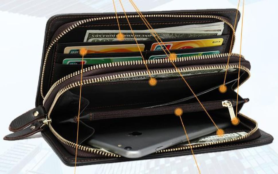 Чоловічий клатч коричневий Bexhill Bx9069-1C