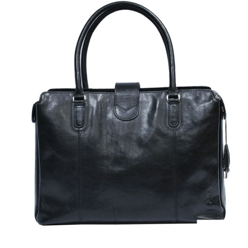 Сумка шкіряна Italico 9715 чорний