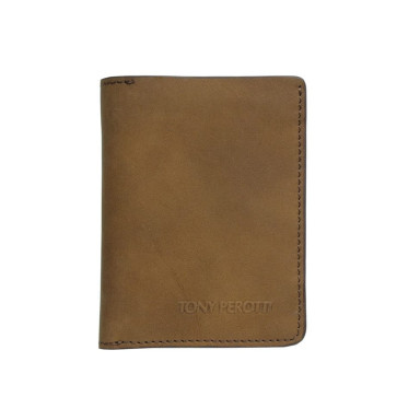 Leather wallet Metropolis 3549 camel sand