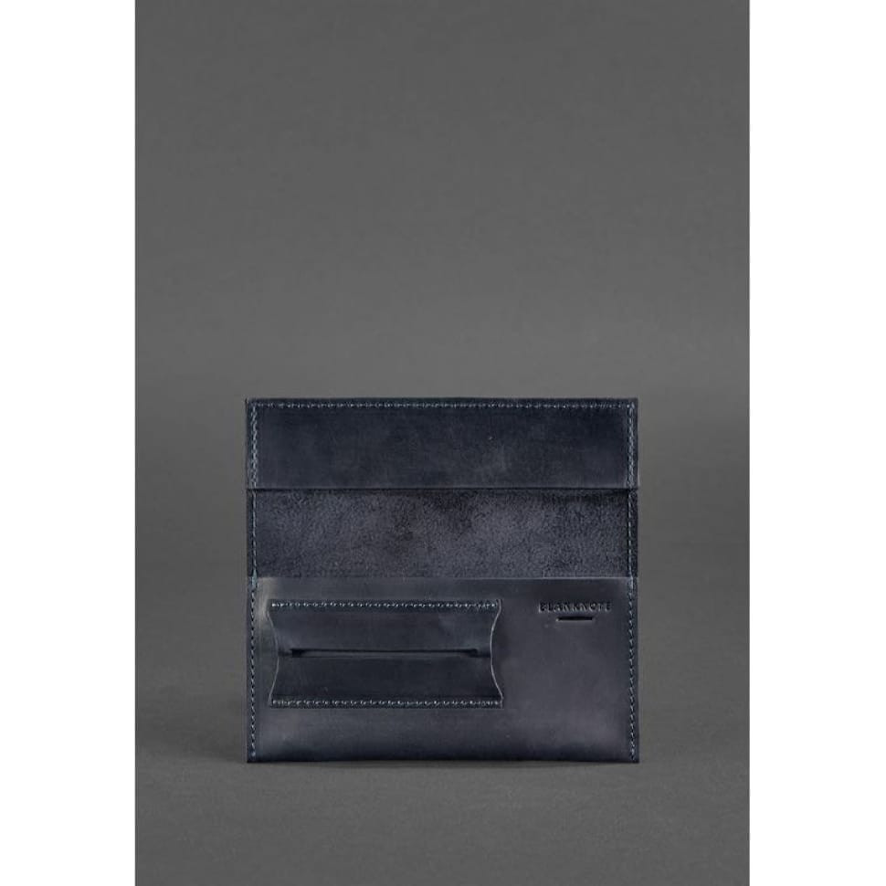 Шкіряний кисет для тютюну 1.0 синій