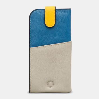 Кожаный чехол для очков Yoshi Y4309 CB (Coastal Multicolor)