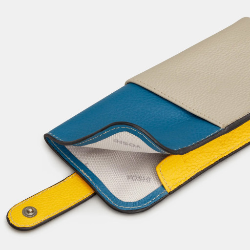 Шкіряний чохол для окулярів Yoshi Y4309 CB (Coastal Multicolor)