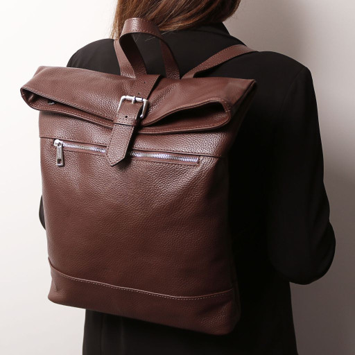 London Soft leather backpack