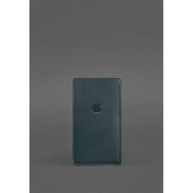 Кожаный чехол для iPhone 11 Зеленый Краст