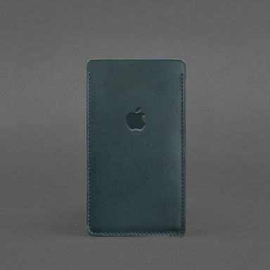 Кожаный чехол для iPhone 11 Зеленый Краст