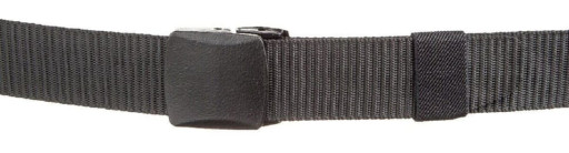 Стильний текстильний чоловічий ремінь Vintage 20228 Чорний