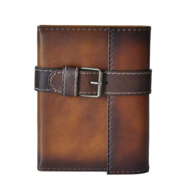 Pratesi BMA443 - Block Notes Holder 443 in cow leather Bruce Brown