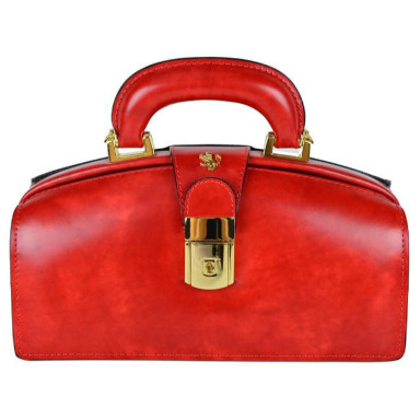 Pratesi RCL120/N - Lady Brunelleschi Bag in cow leather Radica Cherry