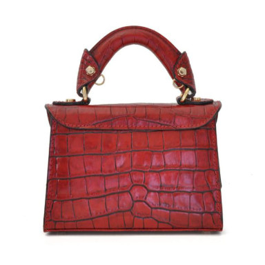 Pratesi KMA280/20 - Lucignano Small King Handbag in cow leather King Brown