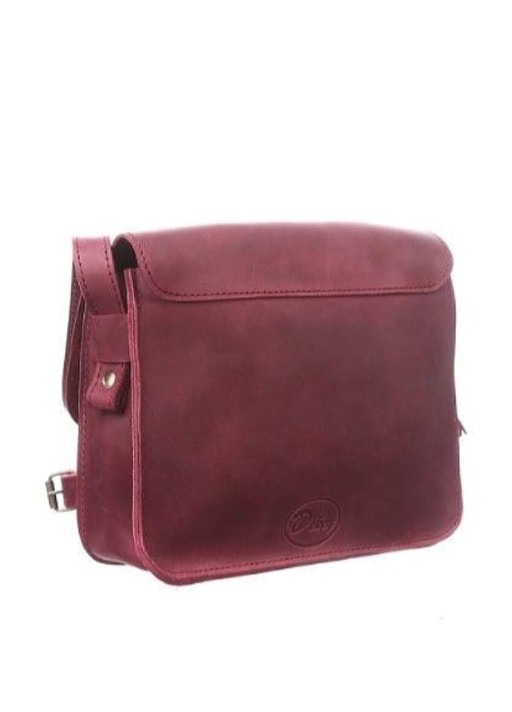 Сумка жіноча через плече Емма, колір - Бордовий 031б