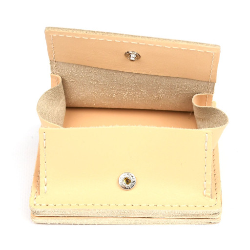 Портмоне Lettera з монетницею, бежевий Grande Pelle 537243