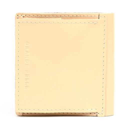 Портмоне Lettera з монетницею, бежевий Grande Pelle 537243