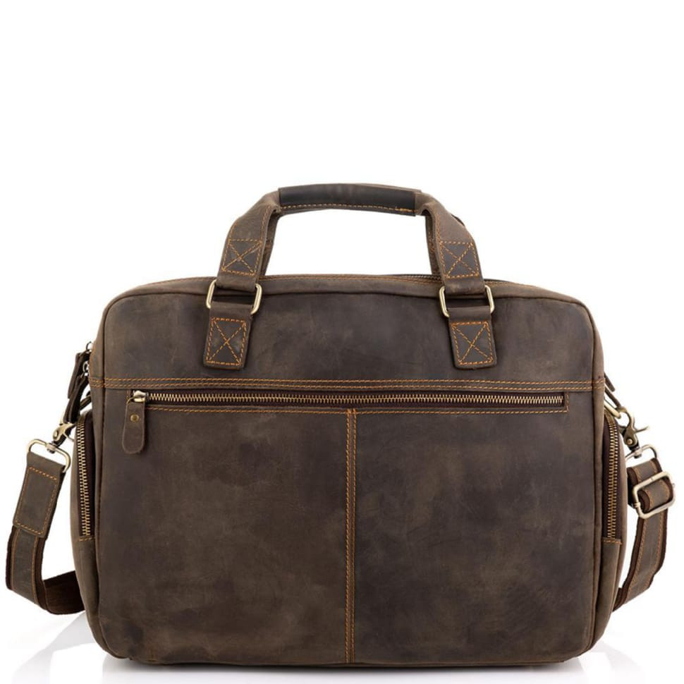 Сумка для ноутбука ділова у вінтажному стилі Tiding Bag D4-002R