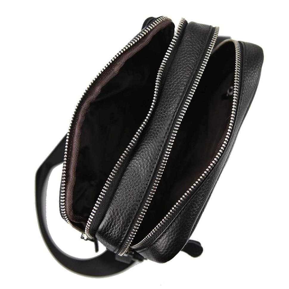 Сумка через плече із зернистої шкіри Tiding Bag A25F-FL-9748A