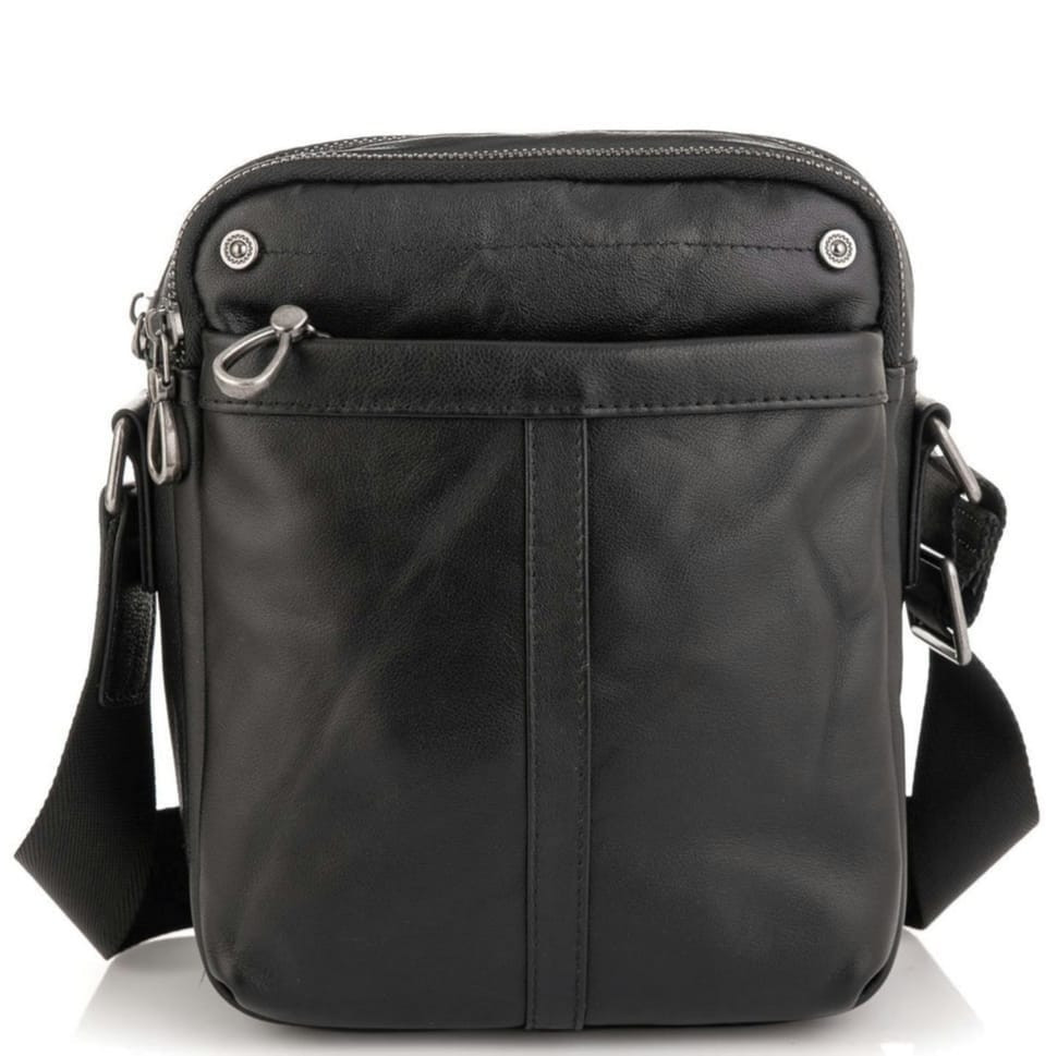 Сумка-мессенджер мужская кожаная Tiding Bag 8915A