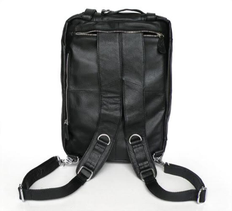 Чоловіча шкіряна сумка-трансформер 3 в 1 Jasper&Maine 7041A