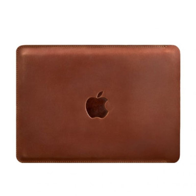 Кожаный чехол для MacBook 15-16 Светло-коричневый