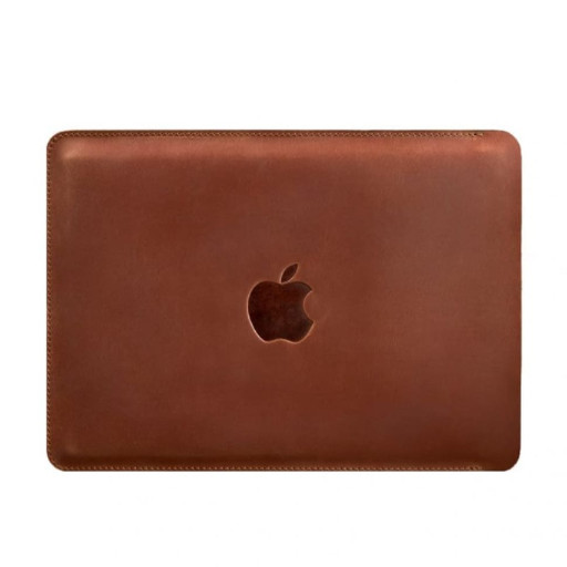 Шкіряний чохол для MacBook Pro 15 '' - 16 '' (2020) Світло-коричневий