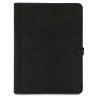 Adriano Leather document case with button closure