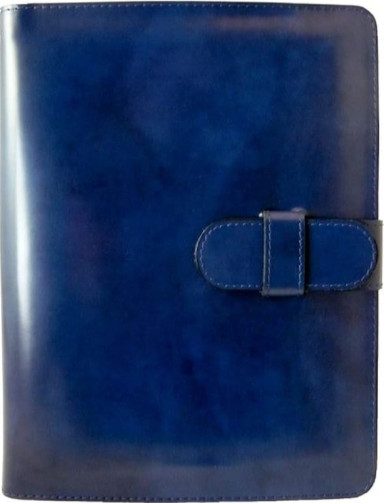 Pratesi RBL144 - iPad2 and iPad3 cover in real leather cod. 144 Radica Blue