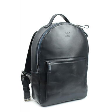 Groove L Leather Backpack blue