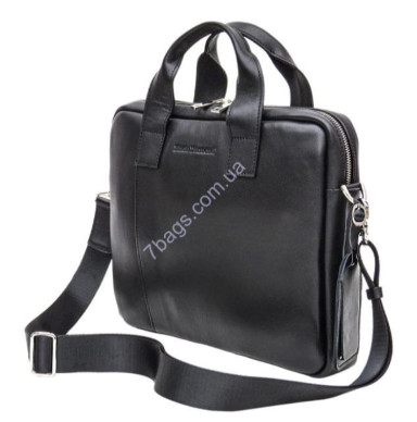 Мужская кожаная сумка Black Diamond BDM18Ator