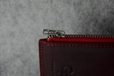 CardCase Topolino, burgundy matt Grande Pelle