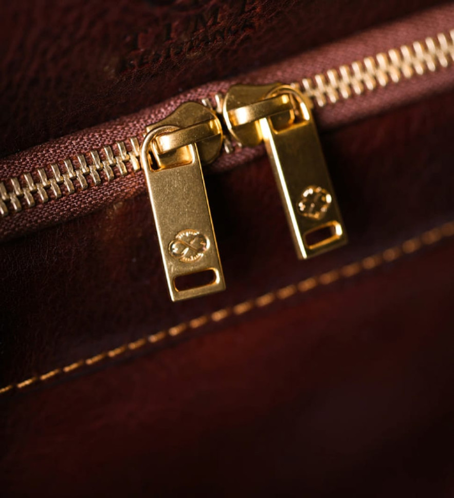 Женская кожаная сумка-портфель для ноутбука - Orlando - Коричневый цвет - Time Resistance 5196701W