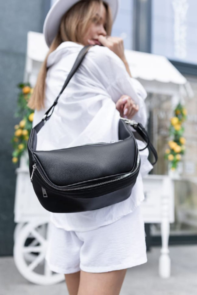 Banana bag for camera TARWA 1313 (Faux-1313-4lx) made of eco-leather (vegan leather)