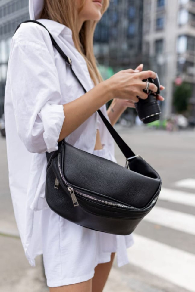 Banana bag for camera TARWA 1313 (Faux-1313-4lx) made of eco-leather (vegan leather)