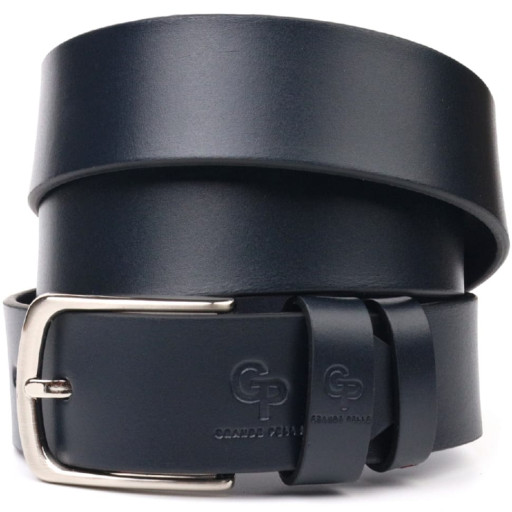 Чудовий ремінь для чоловіків з натуральної шкіри Grande Pelle 21469