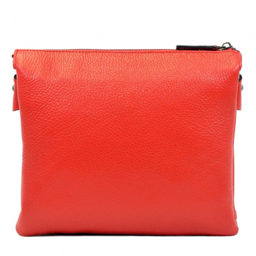 Сумка жіноча шкіряна Desisan 2811-4 червоний флотар
