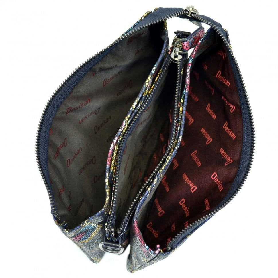 Клатч шкіряний Desisan 0070-415 - хохлома