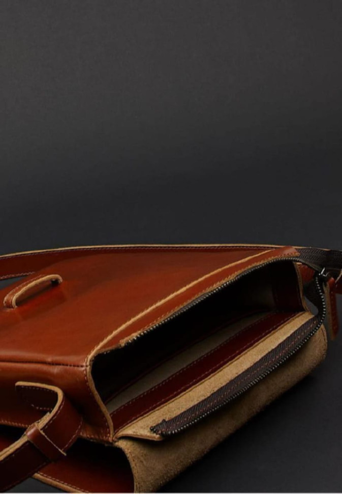 Сумка-месенджер Esquire BN-BAG-18-k BlankNote Коньяк