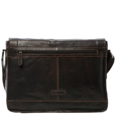 Сумка чоловіча для ноутбука 15,5 Ashwood 8343 Brown (Коричневий)