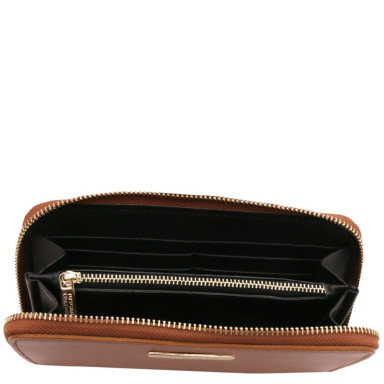 Ilizia Exclusive zip around leather wallet Tuscany TL142317